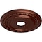 Ekena Millwork Dublin Ceiling Medallion (Canopies up to 5 1/8"), 17 7/8"OD x 3 5/8"ID x 1 1/4"P, Antique Copper CM17DUACS - alternate 3